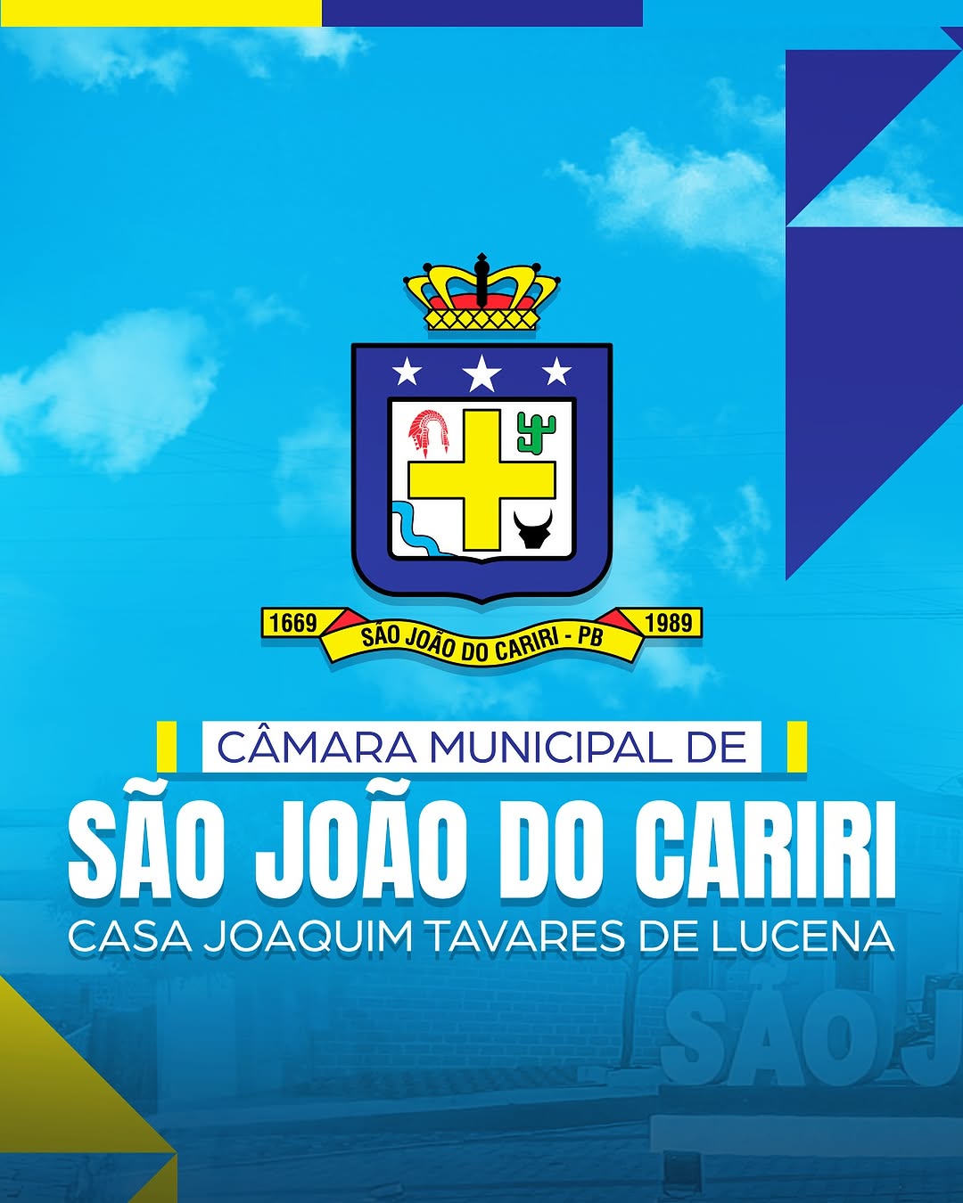 Câmara Municipal de São João do Cariri - Casa Joaquim Tavares de Lucena