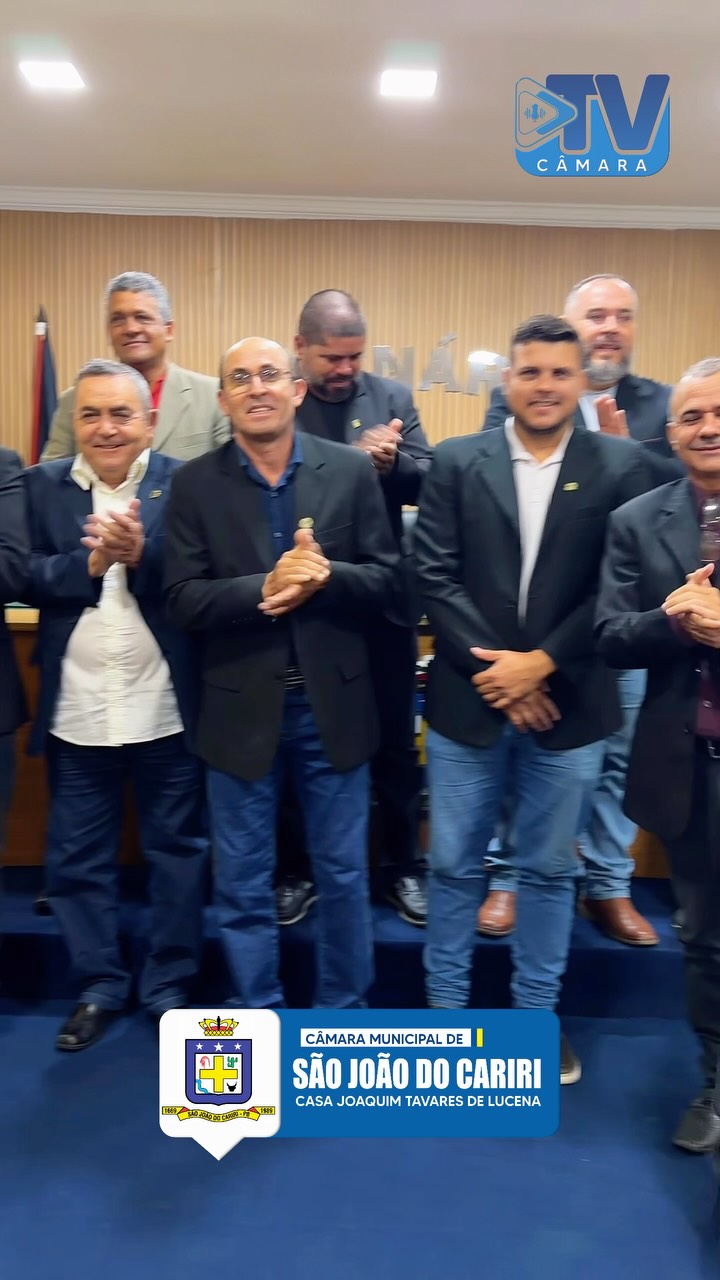 Câmara de São João do Cariri aprova Política Municipal de Alfabetização