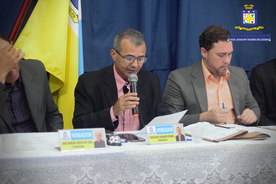 Câmara de São João do Cariri retorna aos trabalhos legislativos e vereadores aprovam novo reajuste salarial dos professores