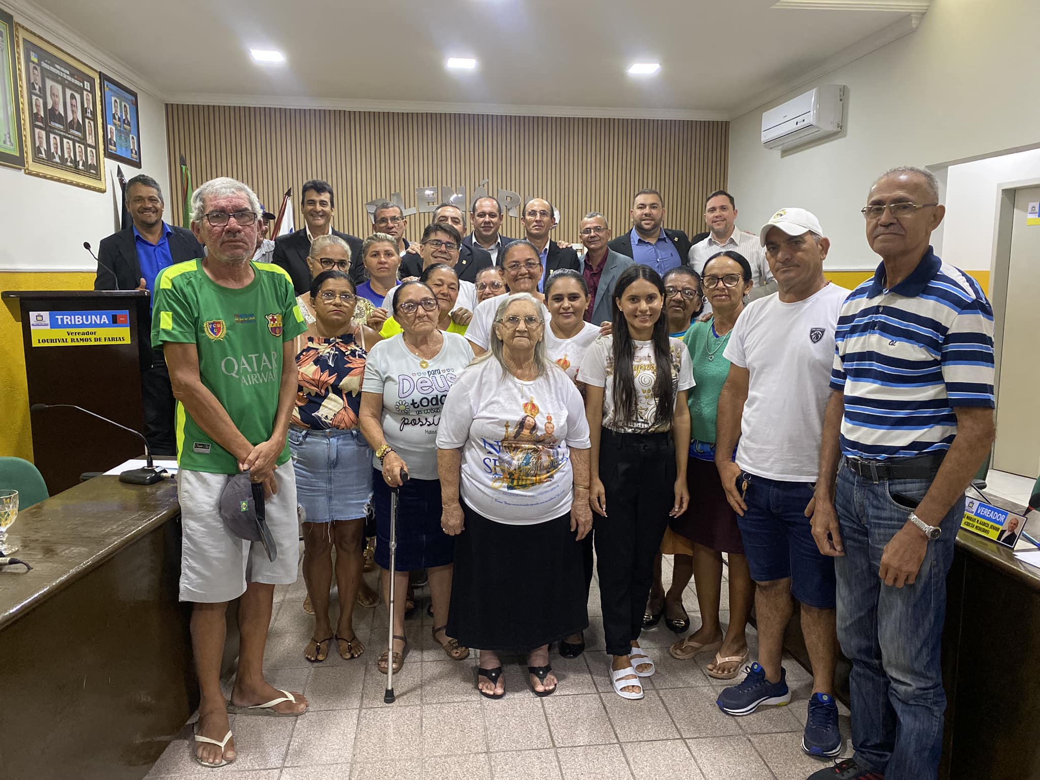 Câmara de São João do Cariri aprova voto de aplauso ao Grupo de Oração Fé e Vida