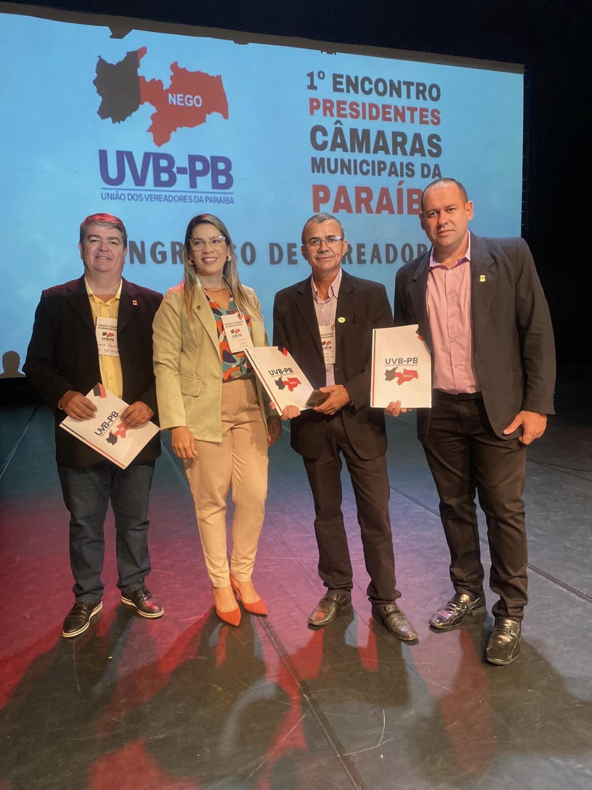 Vereadores de São João do Cariri participam do 1º Encontro dos Presidentes de Câmara Municipais da Paraíba