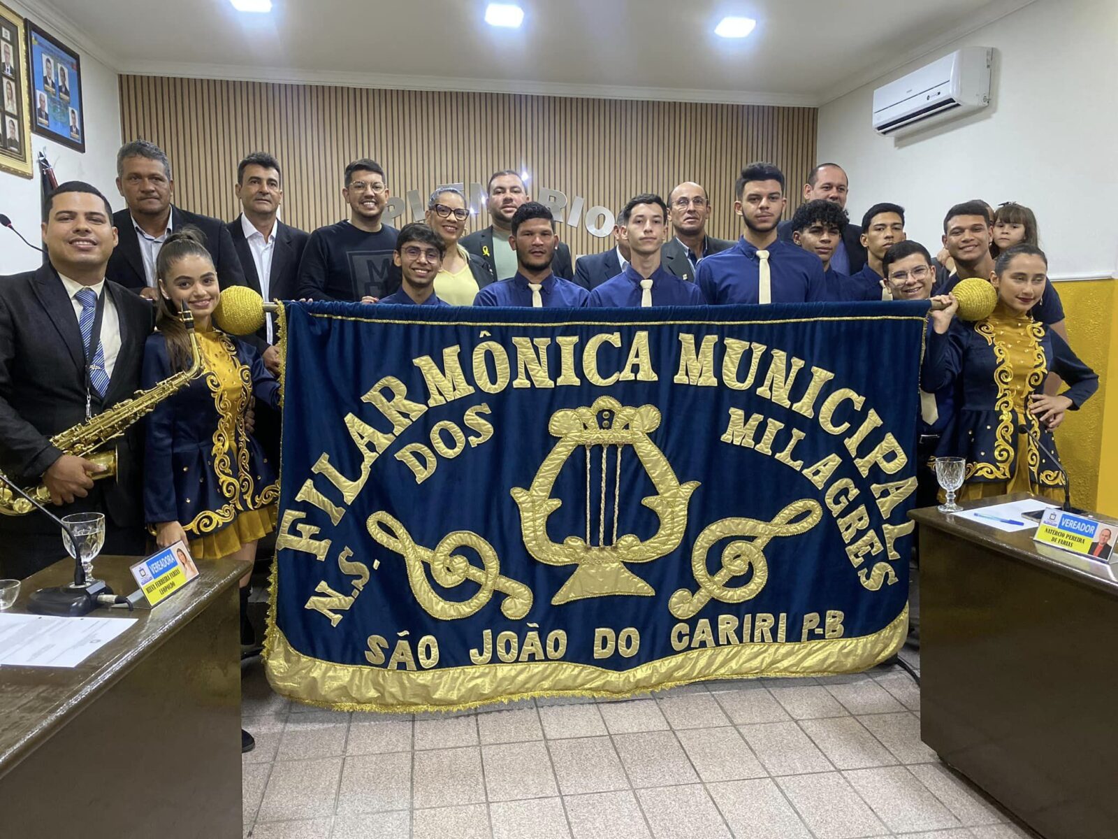 Câmara de São João do Cariri debate proposituras e aprova moção de aplausos a Filarmônica Municipal de Nossa Senhora dos Milagres