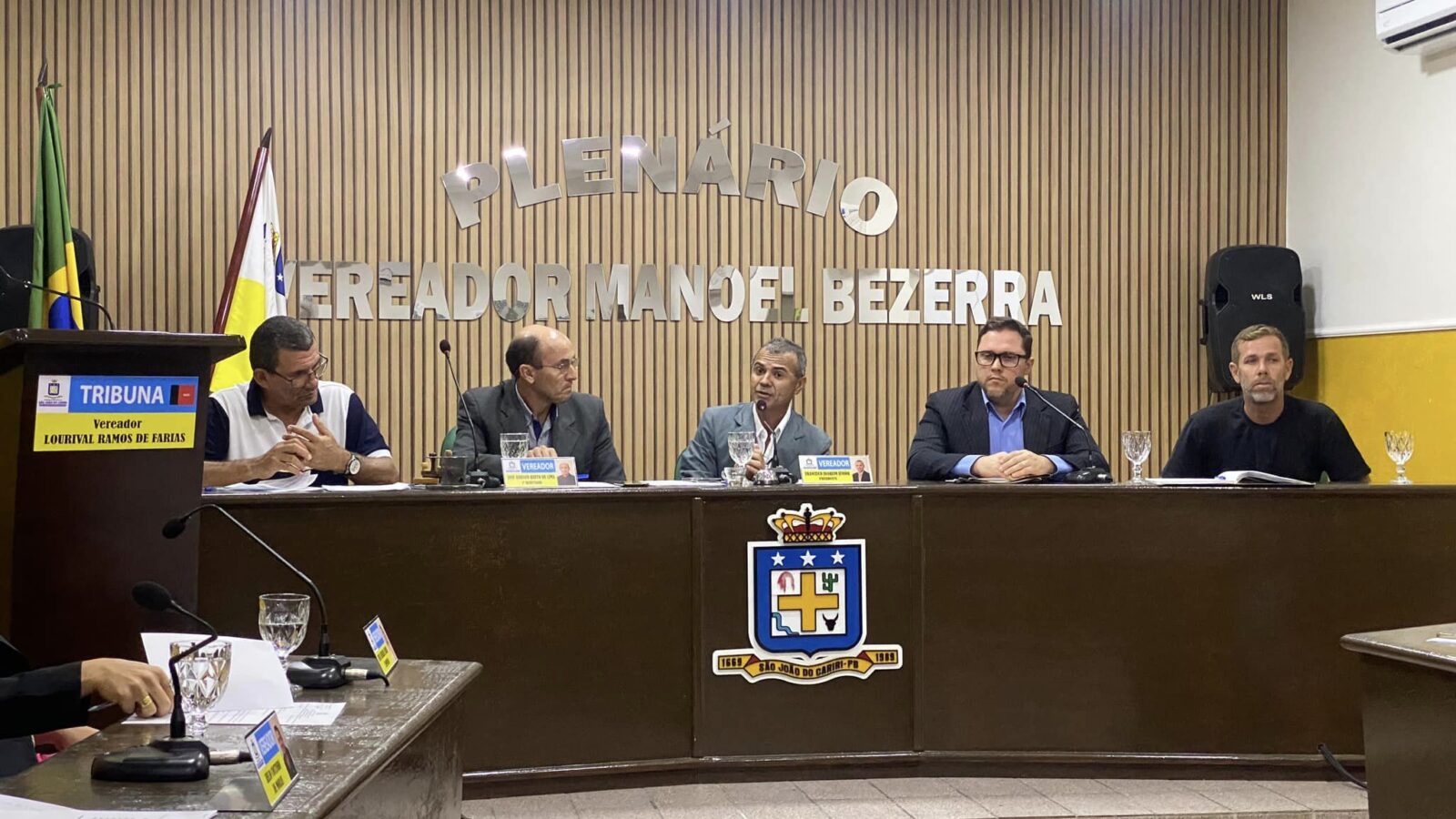 Câmara de São João do Cariri realiza sessão ordinária e vereadores debatem e aprovam proposituras