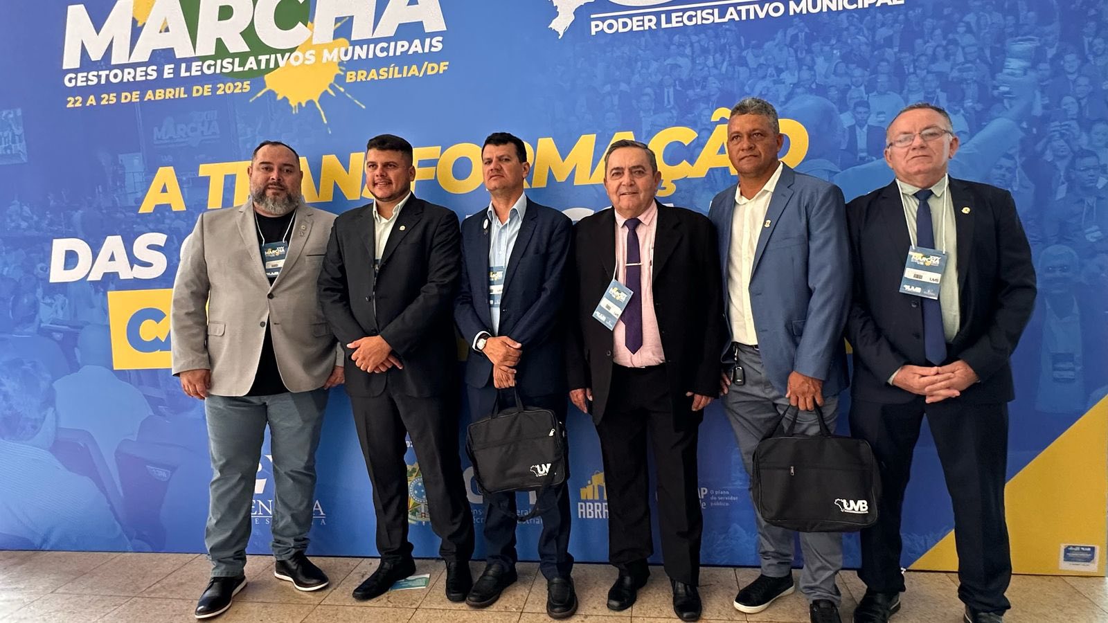 Vereadores de São João do Cariri participam da XXIV Marcha dos Gestores e Legislativos Municipais em Brasília