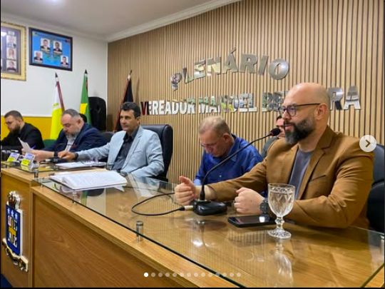 Sessão ordinária movimentada Câmara Municipal de São João do Cariri nesta sexta-feira
